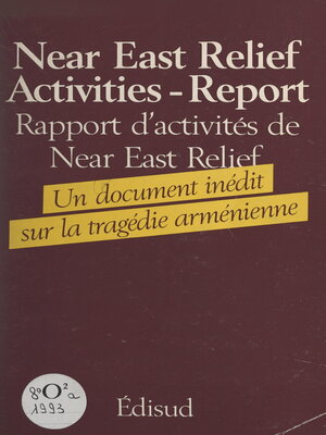 cover image of Secours au proche-orient en faveur des réfugiés arméniens (1922)